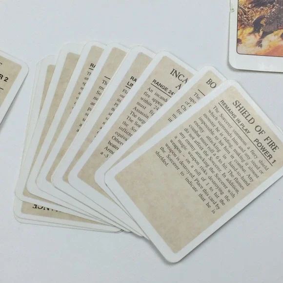 Warhammer Realm of Chaos Spells Cards Slaanesh Nurgle Tzeentch - Picture 6 of 7